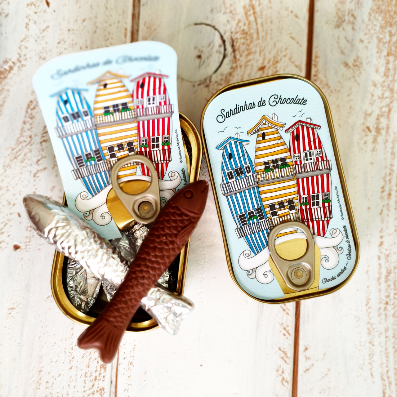 sardinhas chocolate