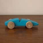 Carro de corrida azul bebe 2