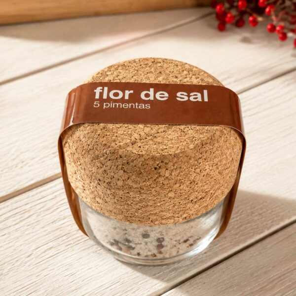 frasco flor de sal de Aveiro