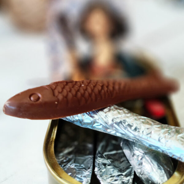sardinhas chocolate