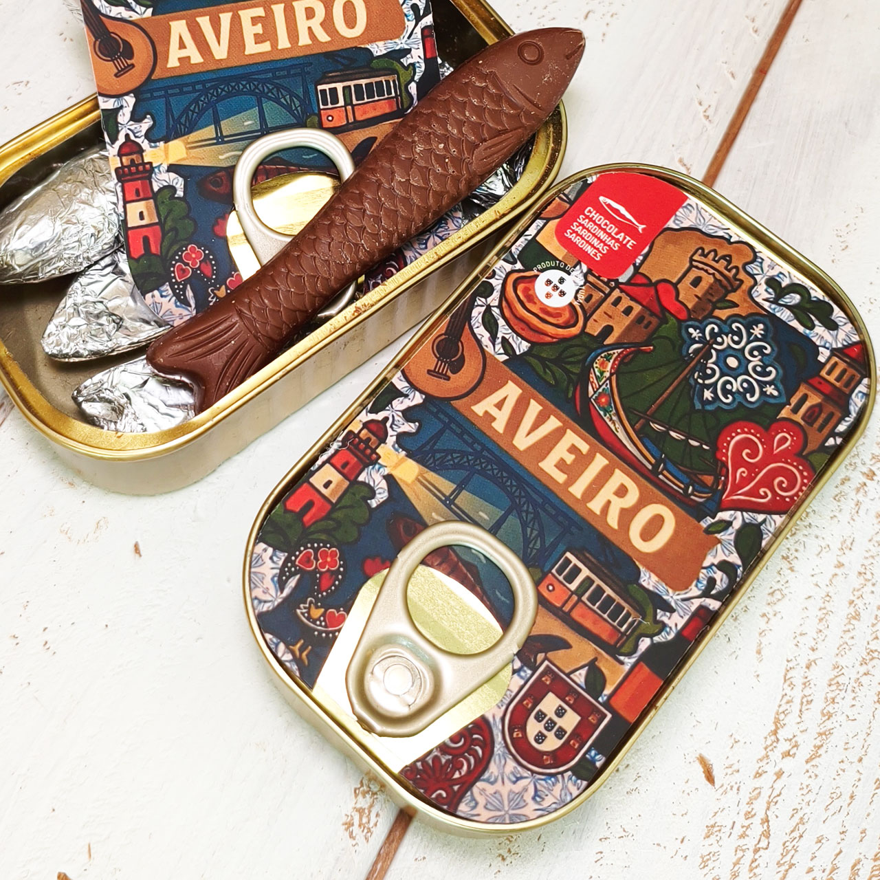 Sardinhas chocolate