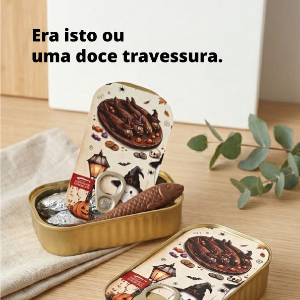 sardinhas chocolate